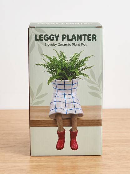 The Leggy Planter™ — Novelty Ceramic Plant Pot