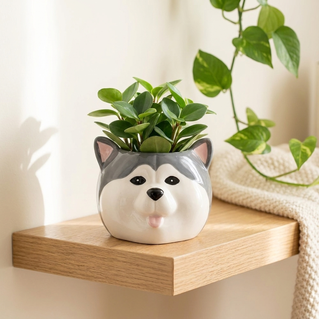 The Puppy Planter - Husky