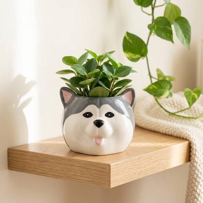 The Puppy Planter - Husky