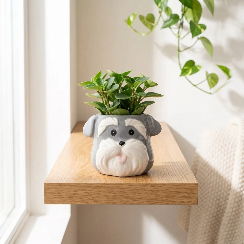 The Puppy Planter - Schnauzer