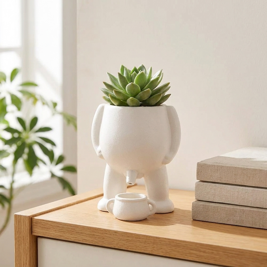 The Peeing Planter