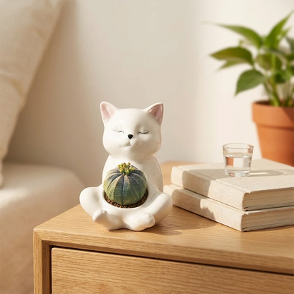 The Kitty Planter - detail