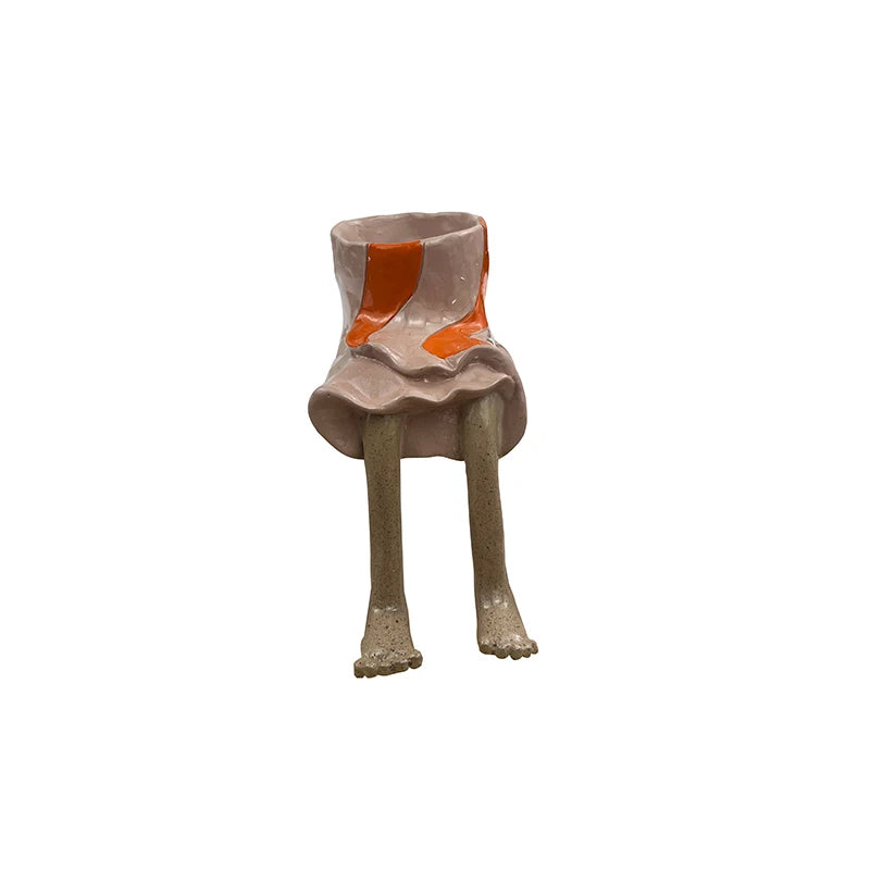 The Leggy Planter™ — Novelty Ceramic Plant Pot