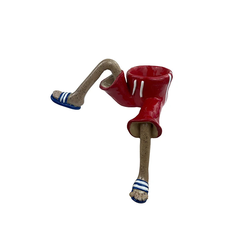The Leggy Planter™ — Novelty Ceramic Plant Pot