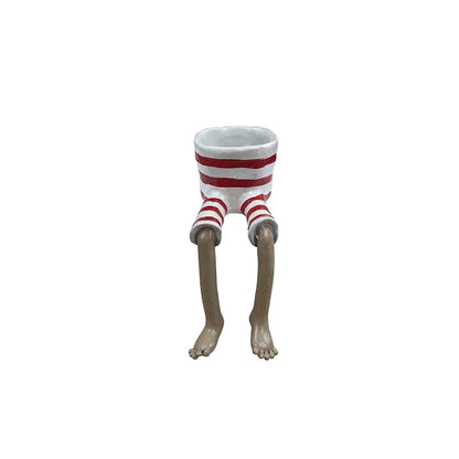 The Leggy Planter™ — Novelty Ceramic Plant Pot