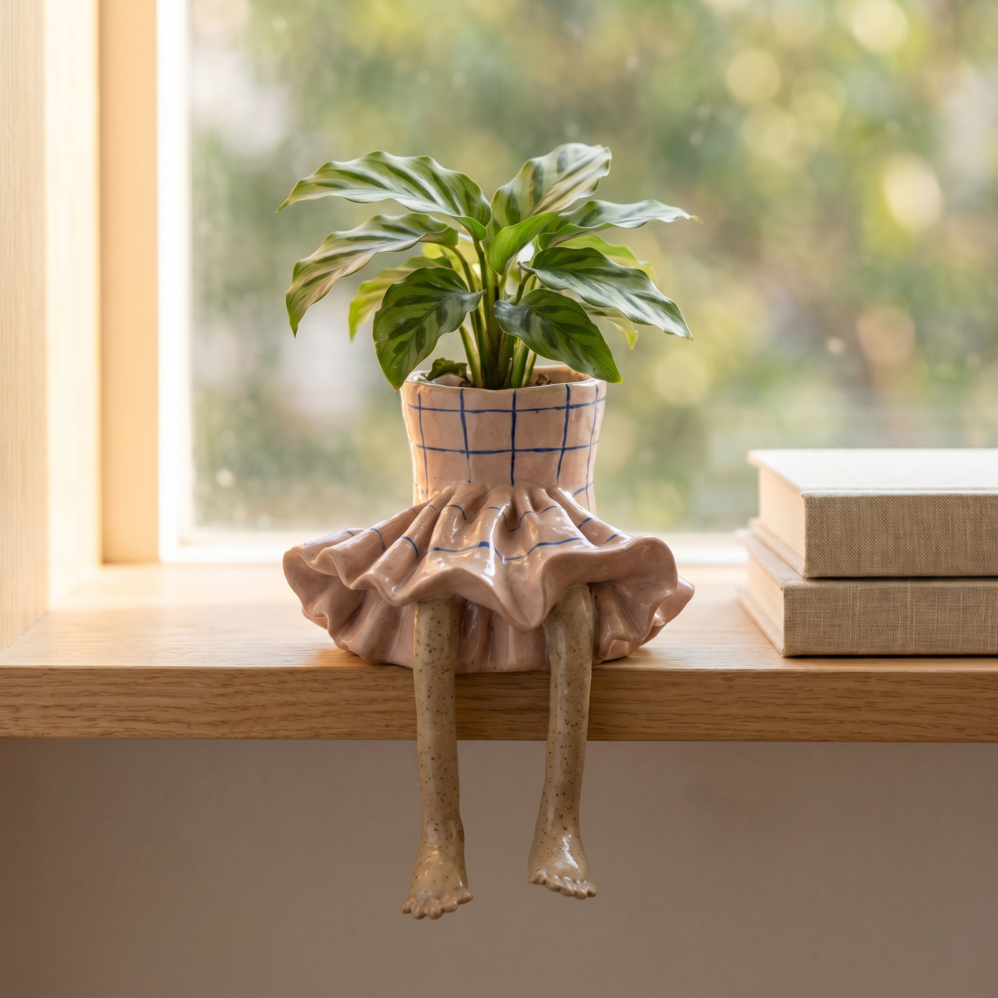 The Leggy Planter™ — Novelty Ceramic Plant Pot
