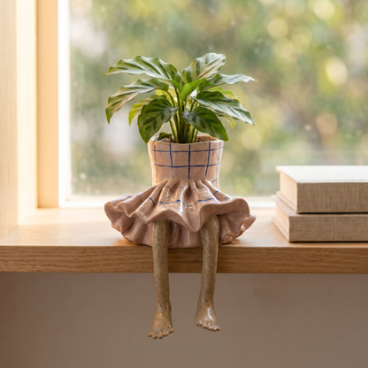 The Leggy Planter™ — Novelty Ceramic Plant Pot