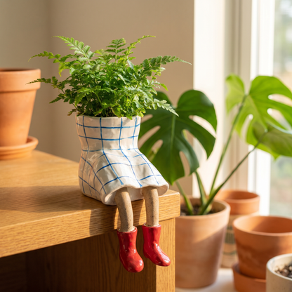 The Leggy Planter™ — Novelty Ceramic Plant Pot