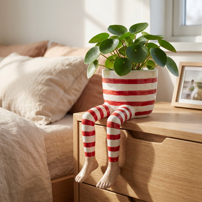 The Leggy Planter™ — Novelty Ceramic Plant Pot